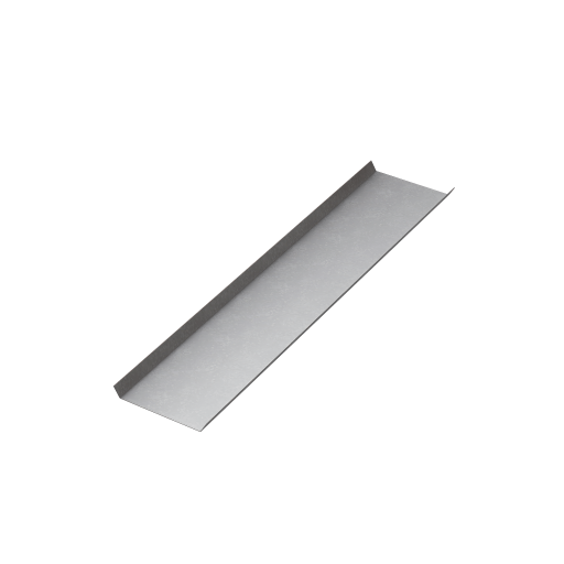 Дно лестничного лотка неперфорированное