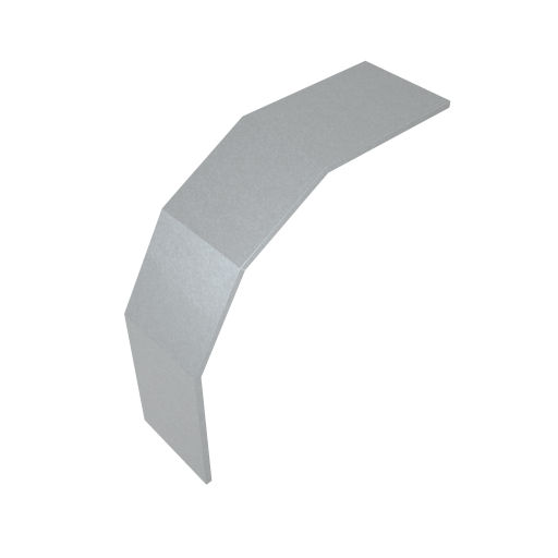 Крышка лестничного вертикального внешнего угла 90 гр.