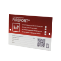 Маркировочная табличка FIREFORT