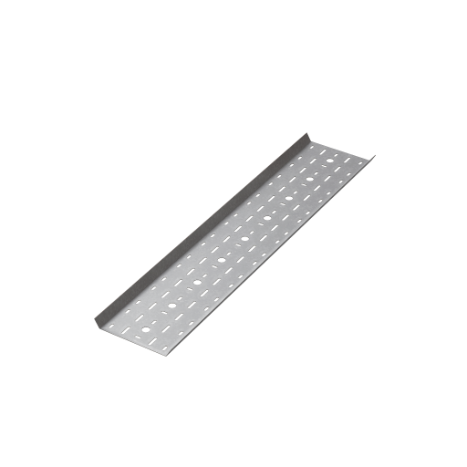 Дно лестничного лотка перфорированное