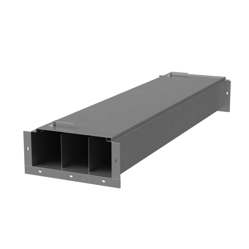 Короб трехканальный