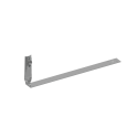 Черепичный держатель болтовой скрученный на обрешётку для прутка D6-10 мм L380 мм H100 мм AURAFORT ZN