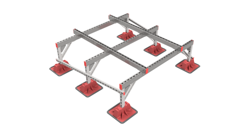 Типовые опорные конструкции на основе опоры LIGHTFOOT