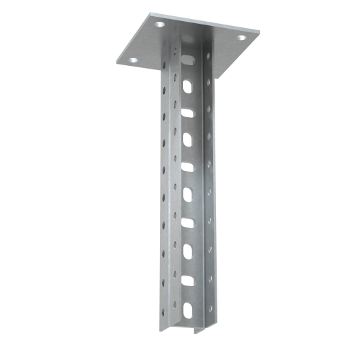 Универсальная потолочная стойка двойная усиленная