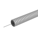 Труба гофрированная ПВХ лёгкая D16 мм с зондом самозатухающая (уп. 100 м)