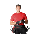 Пояс монтажный усиленный с подсумками KM-BELTBAG-23