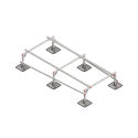 Опорная конструкция для установки оборудования TECHNORAPTOR STEELFOOT 1200х2500