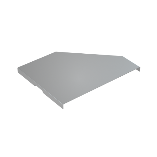 Крышка переходника левого